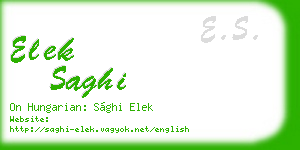 elek saghi business card